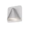 Z-Lite Obelisk 1 Light Outdoor Wall Sconce, Silver & Sand-blast glass 578SL-LED - alternate 2
